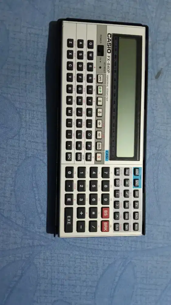 Jual kalkulator Casio FX-880 apa adanya matot buat kanibalan