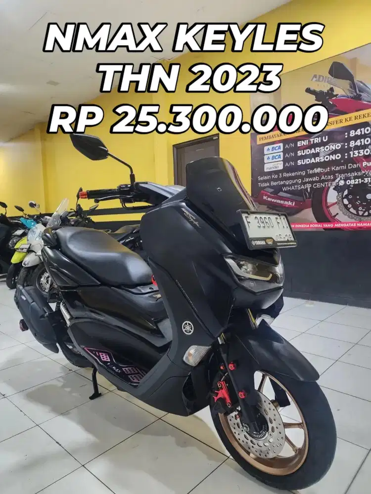 YAMAHA NMAX KEYLES 2023