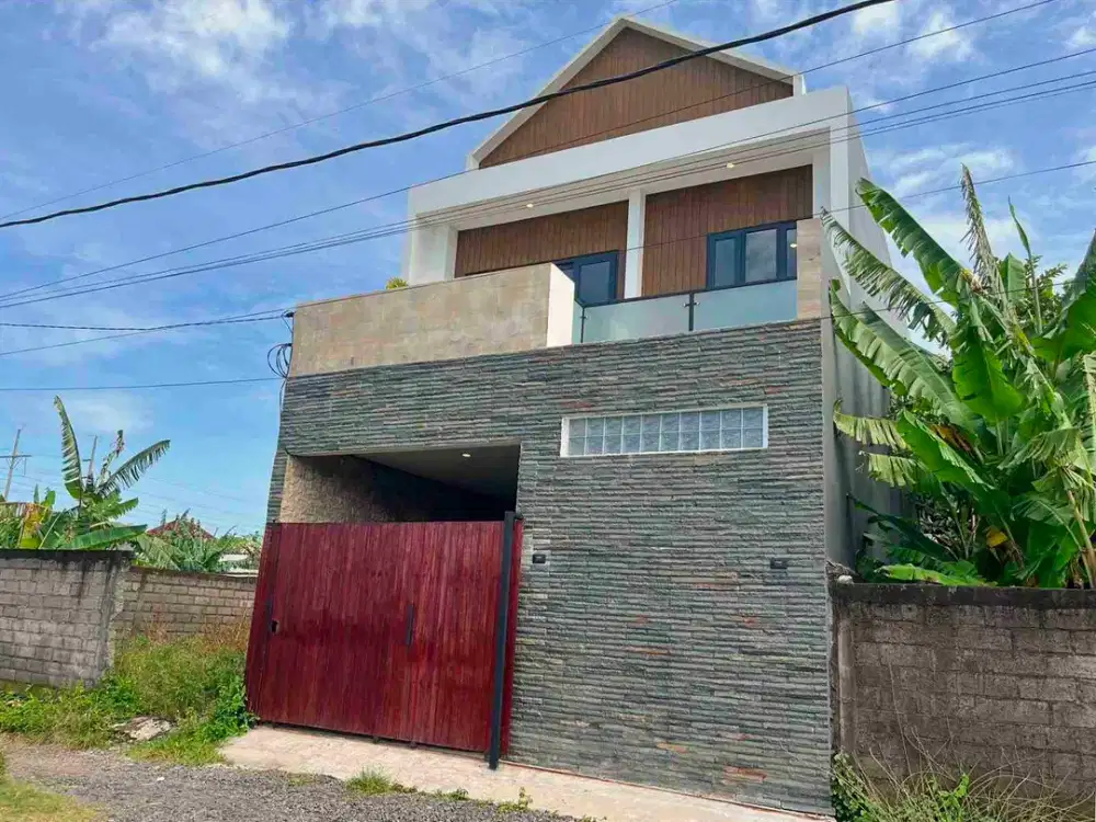 DISEWAKAN VILLA MINIMALIS FULL FURNISHED DI HANG TUAH SANUR  BALI