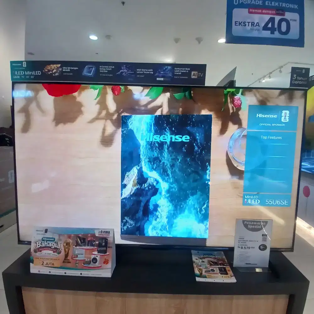 HISENSE ULED MINILED 4K 55inch