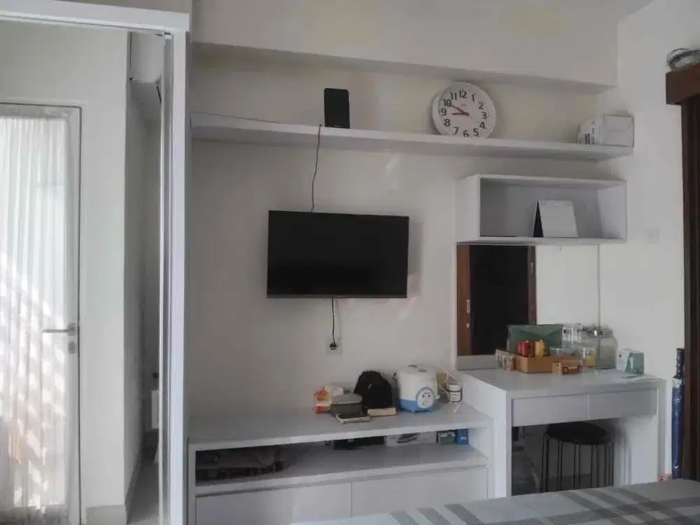 Dijual cepat apartemen grand kamala lagoon tipe studio full furnish di bekasi