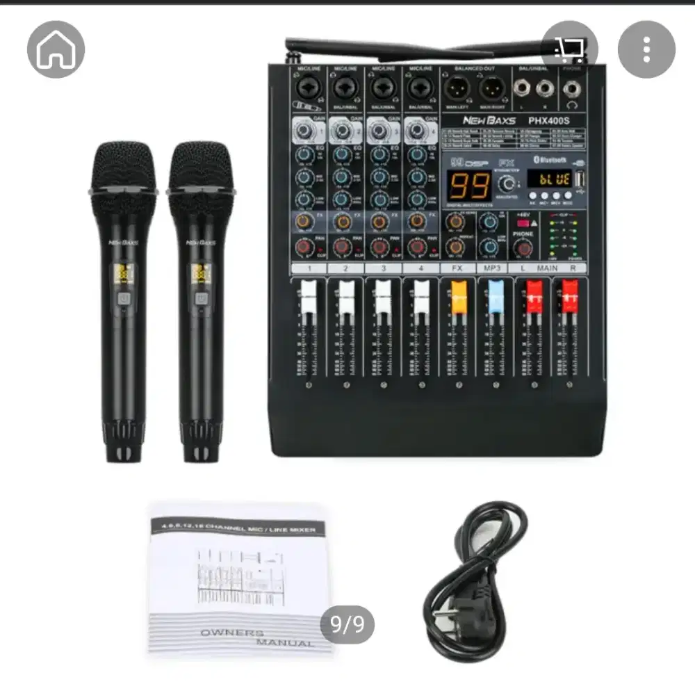 Jual mixer new bax