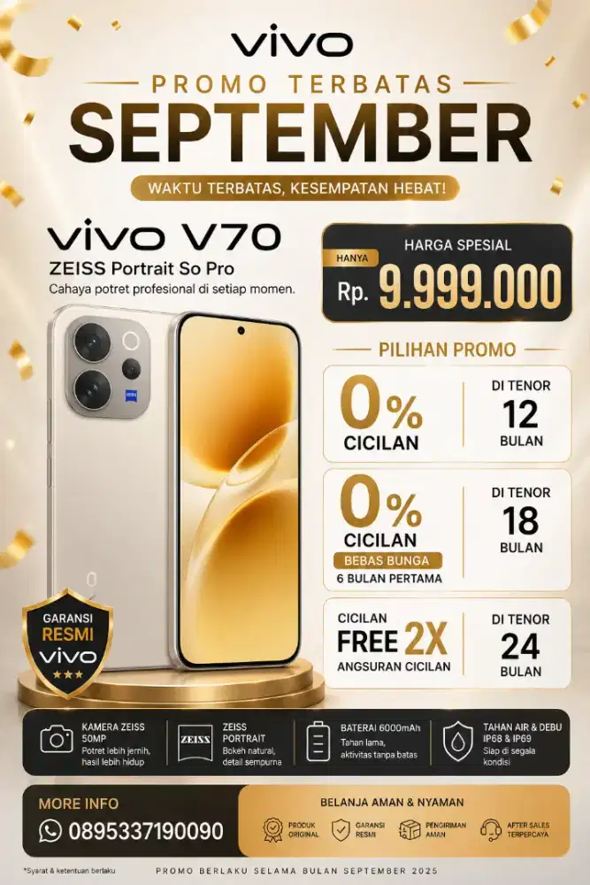 Vivo v70 cicilan murah
