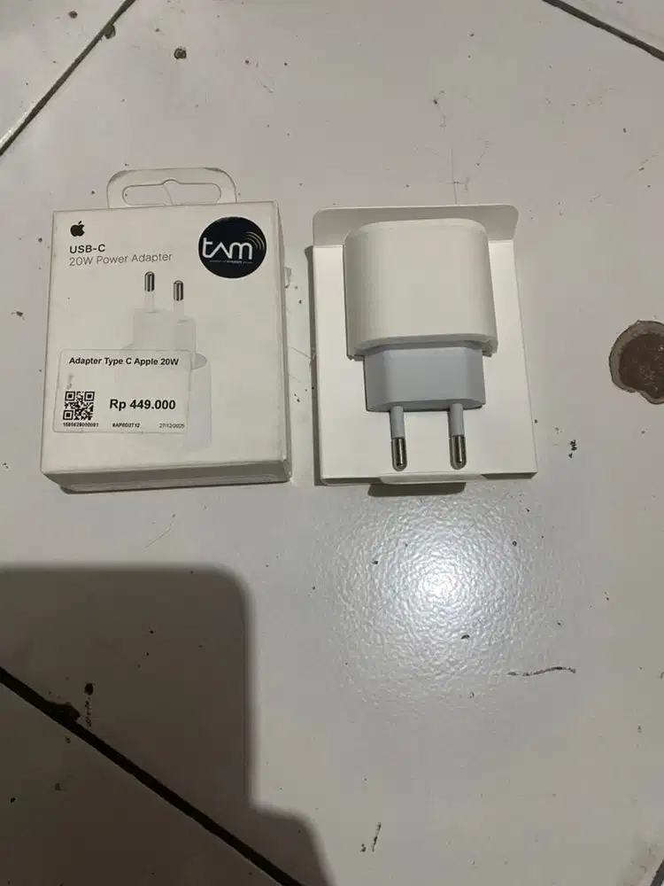 Kepala carger usb -c original
