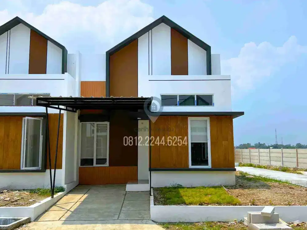 Rumah Ready Di Karawang Barat Tipe 44/72  Cicilan 2 Jutaan Flat Step Up 5 Juta All in Mangkualam Asri