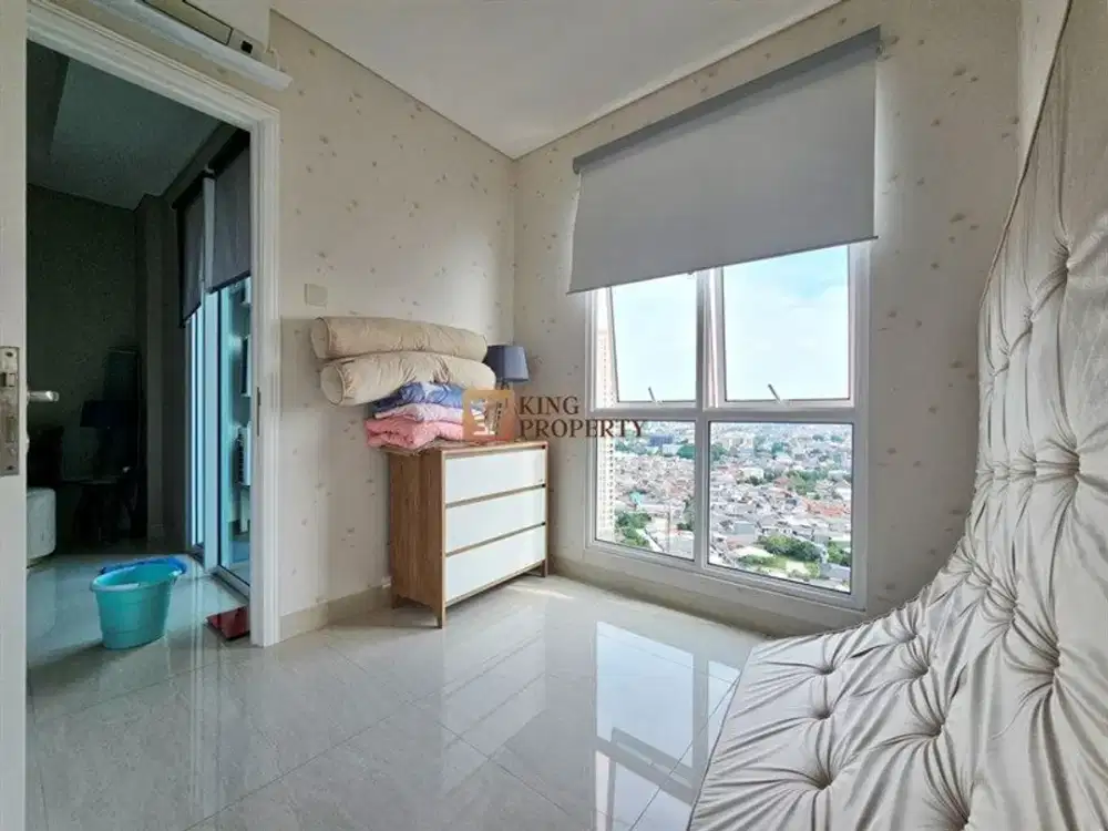 Jual 2 Bedroom+1 Apartemen Grand Madison Grogol Petamburan Full Furnished – Ada Kamar Art, 2 Balkon & City View Lokasi Premium