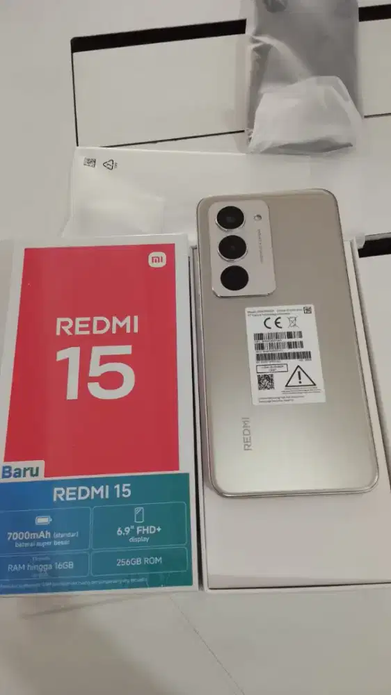 Jual hp redmi 15 xdispay Ram 8/128 kondisi mulus