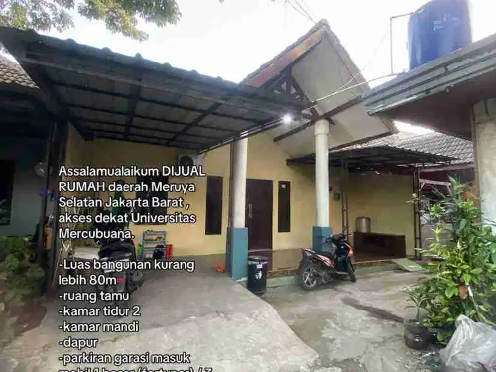 Rumah Umum di Meruya Selatan Jakarta Barat Hrg dibawah 1 M