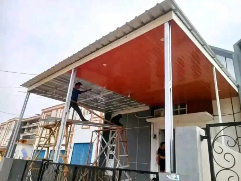 Tukang kanopi bongkar pasang atap rumah