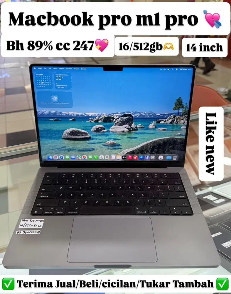 Macbook pro m1 pro 16/512 Gb space grey original