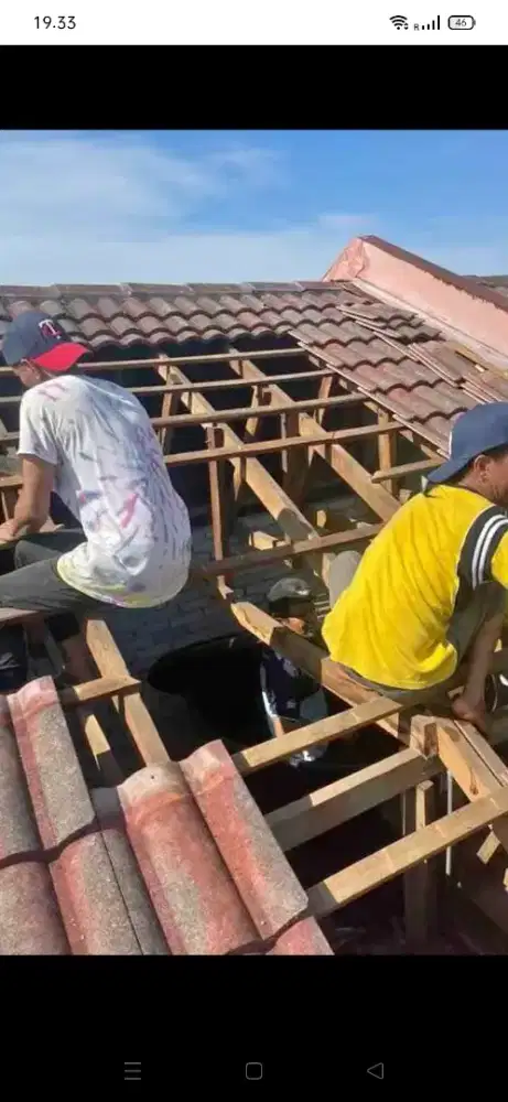 Tukang bajaringan ganti atap rumah renopasi
