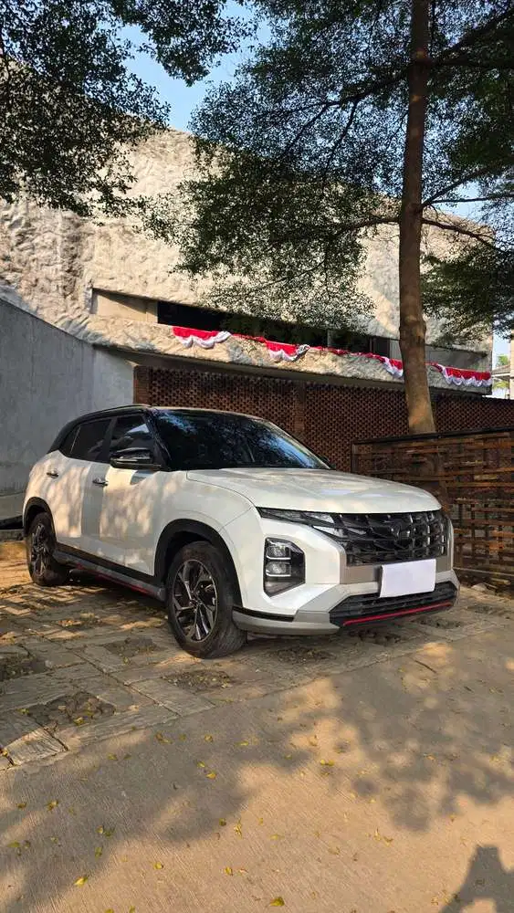 Hyundai Creta Prime 1.5 AT 2022 White Two Tone Pajak Panjang