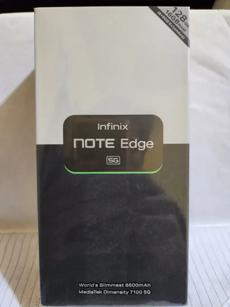 Infinix Note Edge 5G 8/128gb Baru Segel Resmi