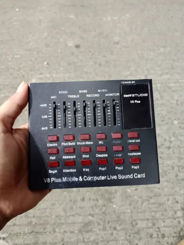 Sound card V8 taff studio