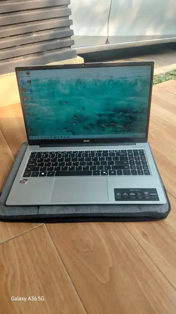 DIJUAL CEPAT . LAPTOP ACER ASPIRE LITE15/AMDRYZEN 7 5700U/512/24GB