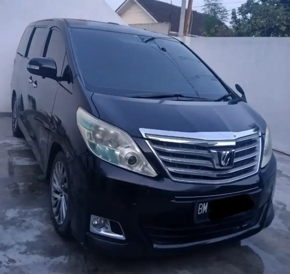 TOYOTA ALPHARD X 2.4 MATIC 2014
