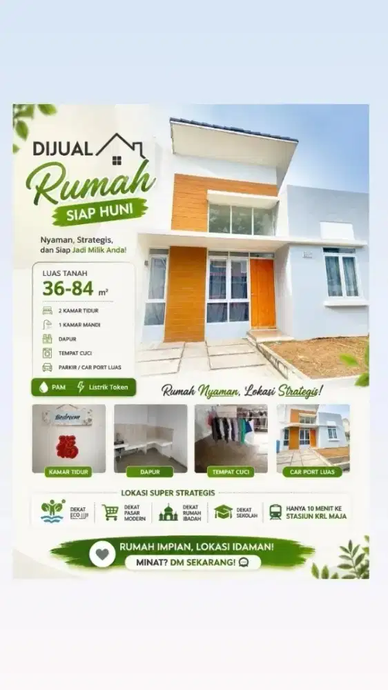 DIJUAL RUMAH CASH / KREDIT