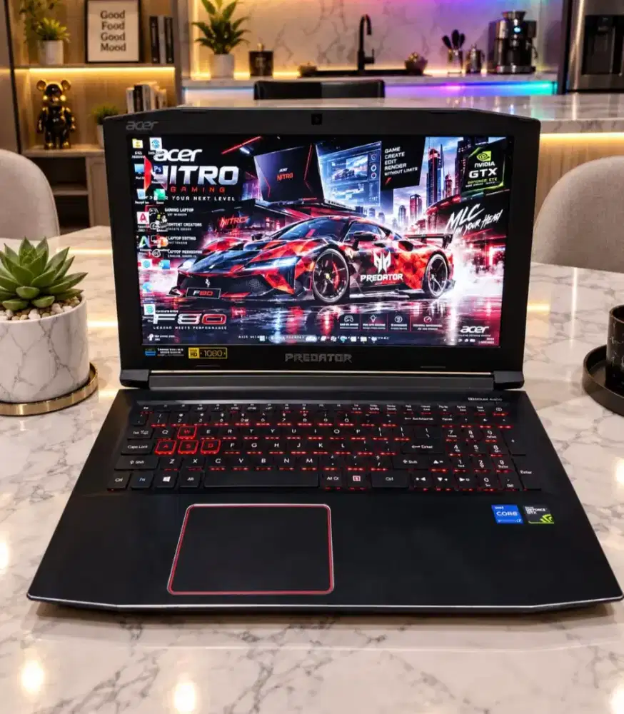ACER PREDATOR HELIOS 300 G3-572G [RAM 16GB SSD+HDD VGA  GTX 1060 6Gb]