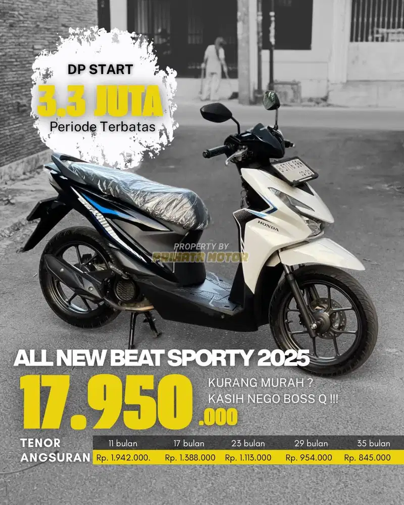 HONDA ALL NEW BEAT SPORTY 2025