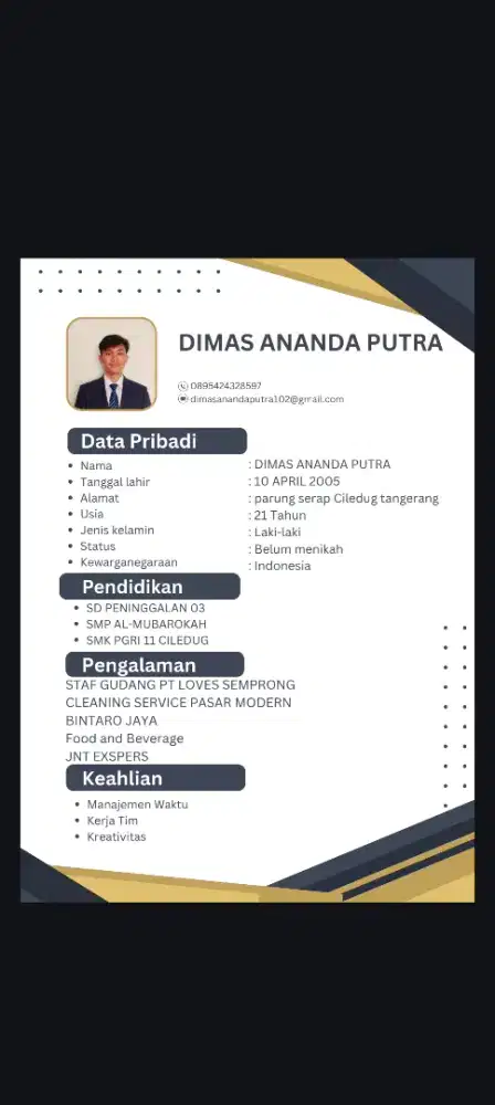 Mencari lowongan pekerjaan