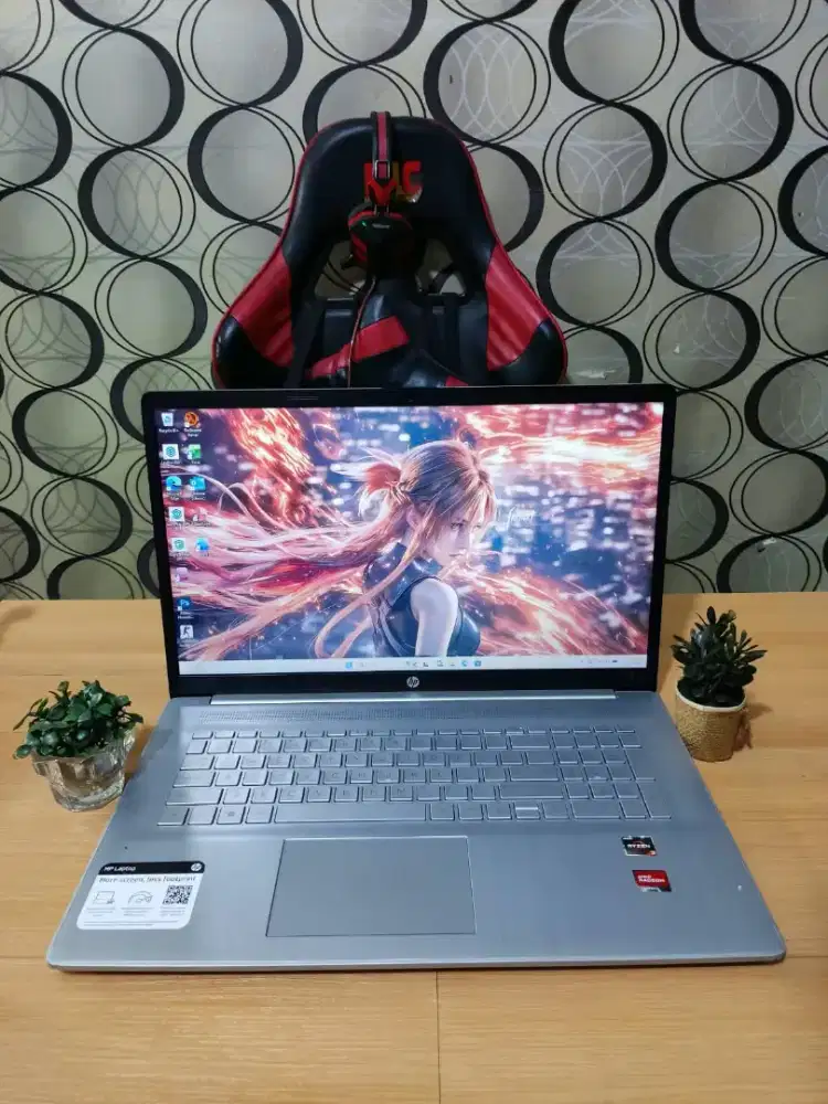 HP Pavilion 17-Cp00xx [ RAM 8GB/SSD 256GB] Super lebar