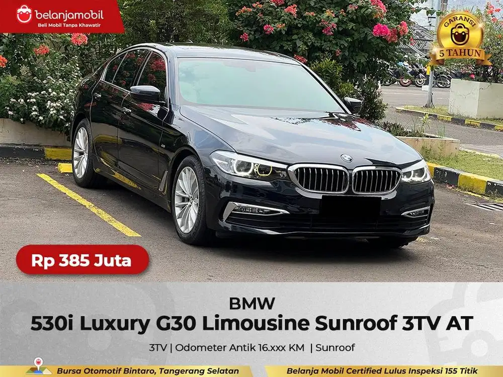 [ GARANSI 5THN ] BMW 530i 530 i Luxury G30 Limousine 2016/2017/2018