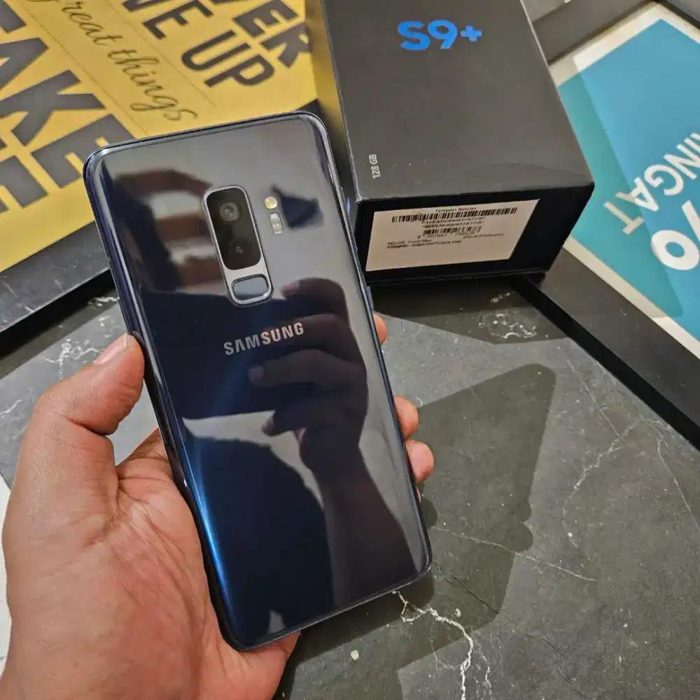 Samsung Galaxy S9 Plus 6/128GB Blue With Box Mulus