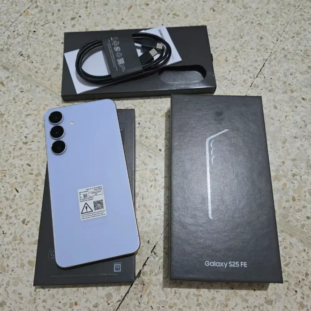 Samsung S25 Fe 8/256 Gb Resmi Sein Likenew Fullset Original Garansi On