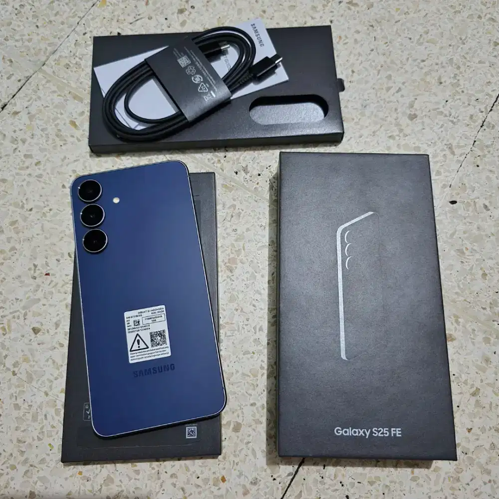 Samsung S25 Fe 8/256 Gb Resmi Sein Likenew Fullset Original Garansi On