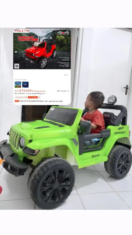 MOBIL AKI YUKITA 4WD NEGO YA