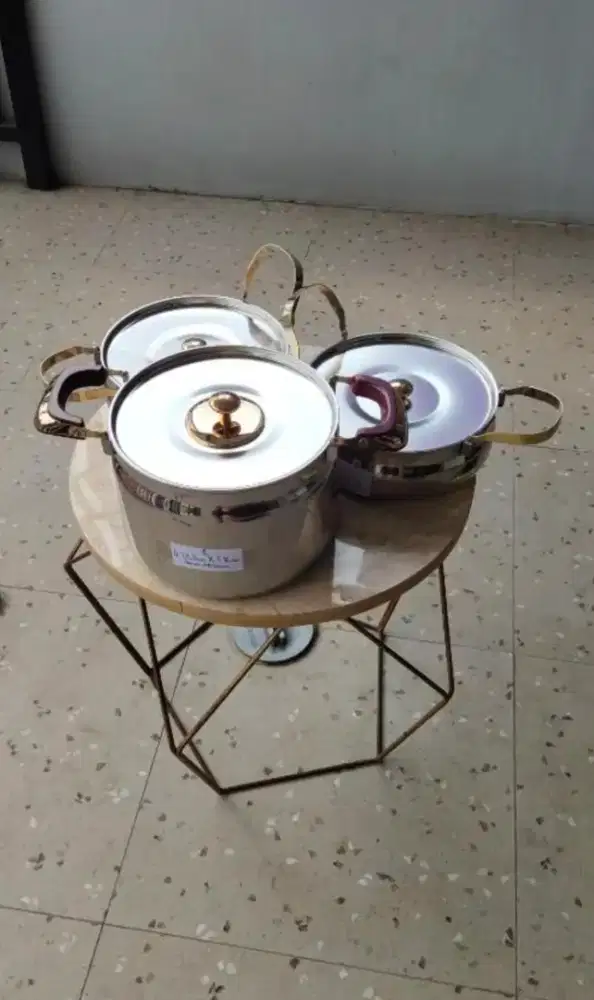 Set 3 Bh Panci Masak AllClads D3 Made In USA Ex Display Toko