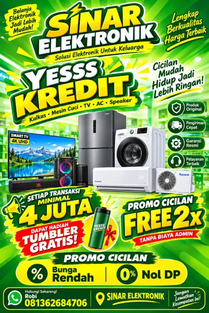 PROMO KREDIT ELEKTRONIK BY YESSS CREDIT