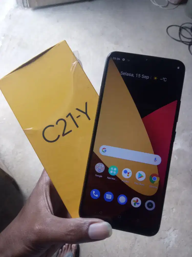 Realme C21y 3/32 black
original bisa tt
