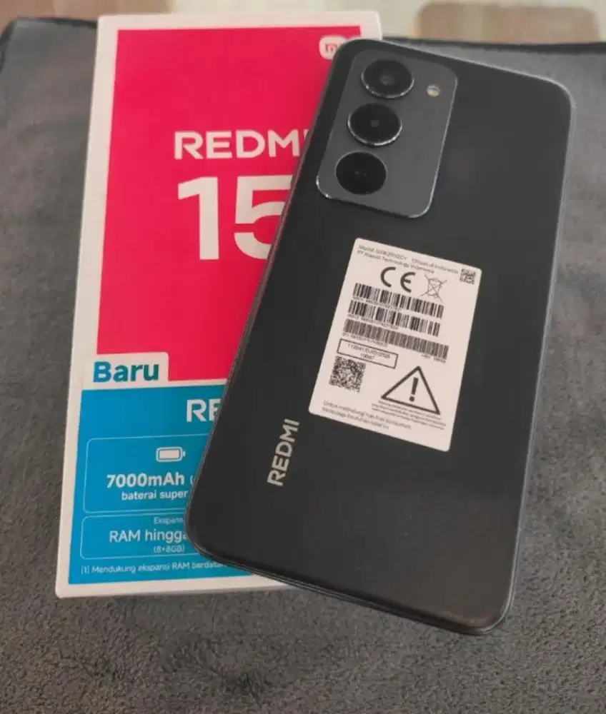 Xiaomi Redmi 15 ram 8GB/256GB mulus murah