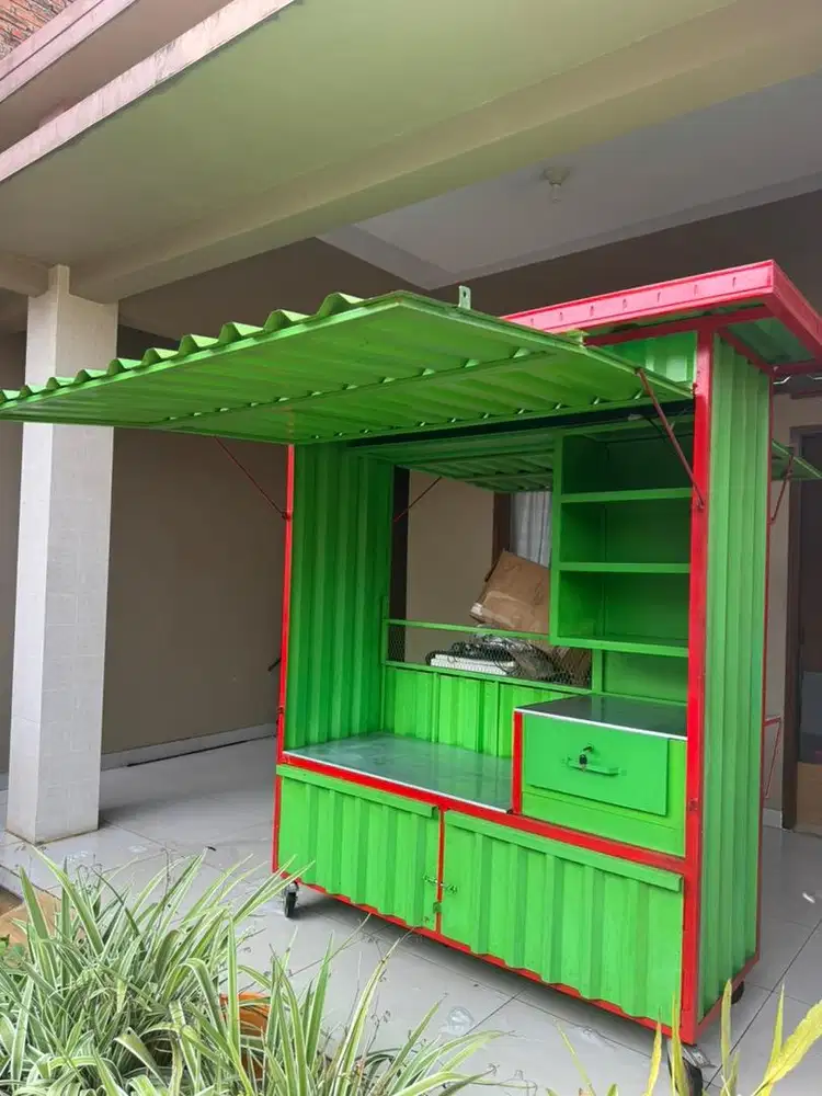 JUAL CEPAT Gerobak Container FnB MURAH KOKOH