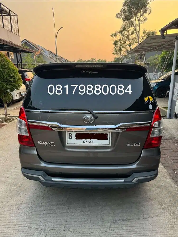 Toyota Kijang Innova 2013 Bensin