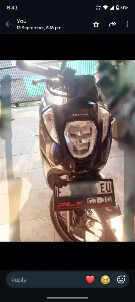 Dijual Motor Honda Genio pemakaian wanita