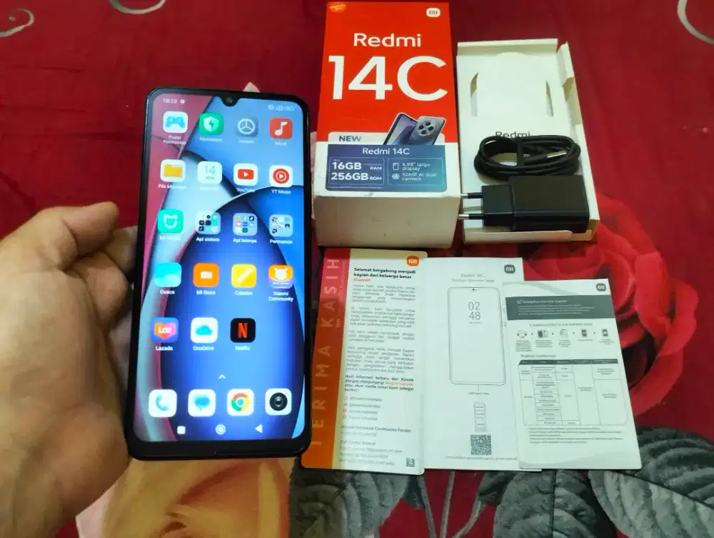BU XIAOMI REDMI 14C RAM 8GB / 256GB 4G LTE 6.88in Kamera 50MP 5160Mah