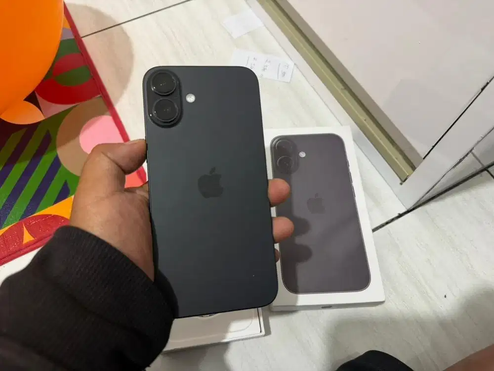 Iphone 16 plus 128gb inter mulus fullset