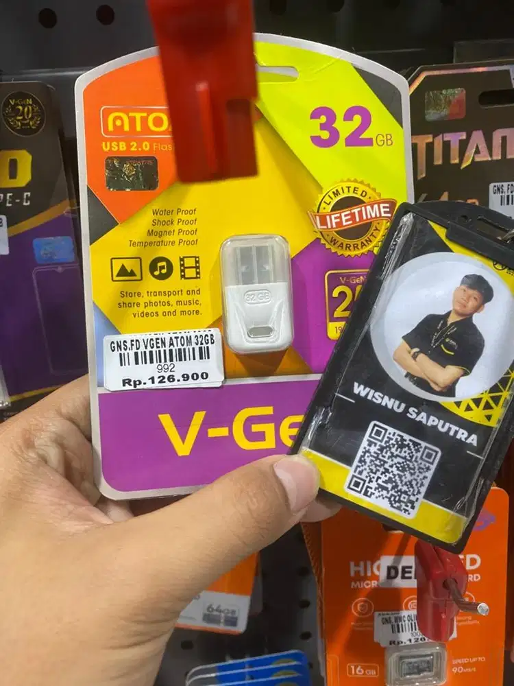 FD VGEN ATOM 32GB|ATLANTIS DAHSYAT