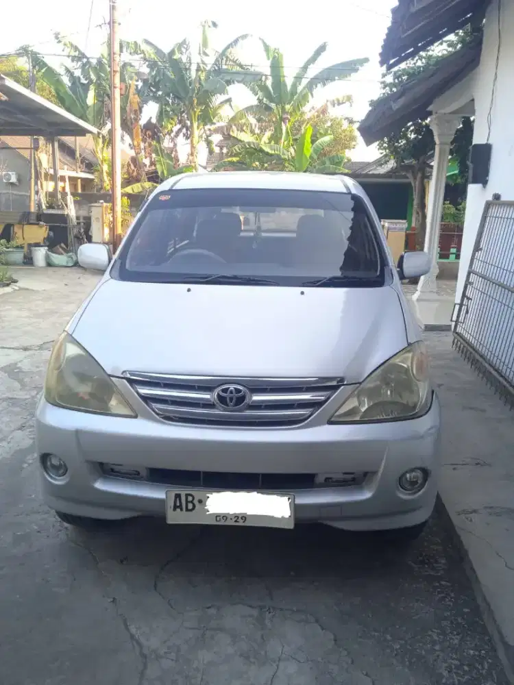 Avanza type g manual th 2005