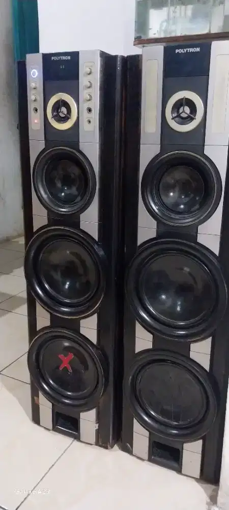 Jual nih lagi bu politron speker aktip pas 79