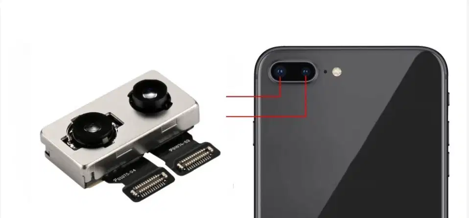 KAMERA BELAKANG IPHONE 8 PLUS
