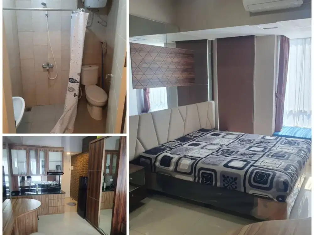 Sewa Tahuann 38Jt/th Apartemen Anderson Studio Full Furnish Pakuwon mall Lantai 10