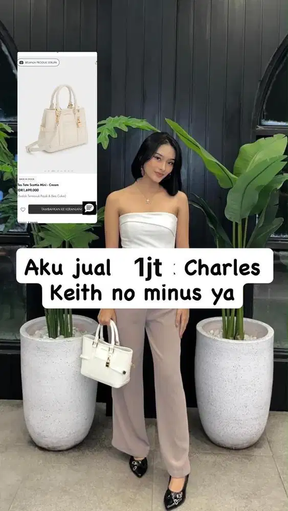 CHARLES KEITH NO MINUS ASLI NO KW