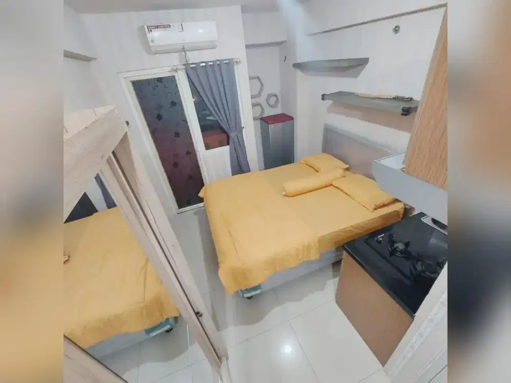 SEWA MURAH & CEPAT!!!  Apartemen Green Pramuka unit Studio Furnish