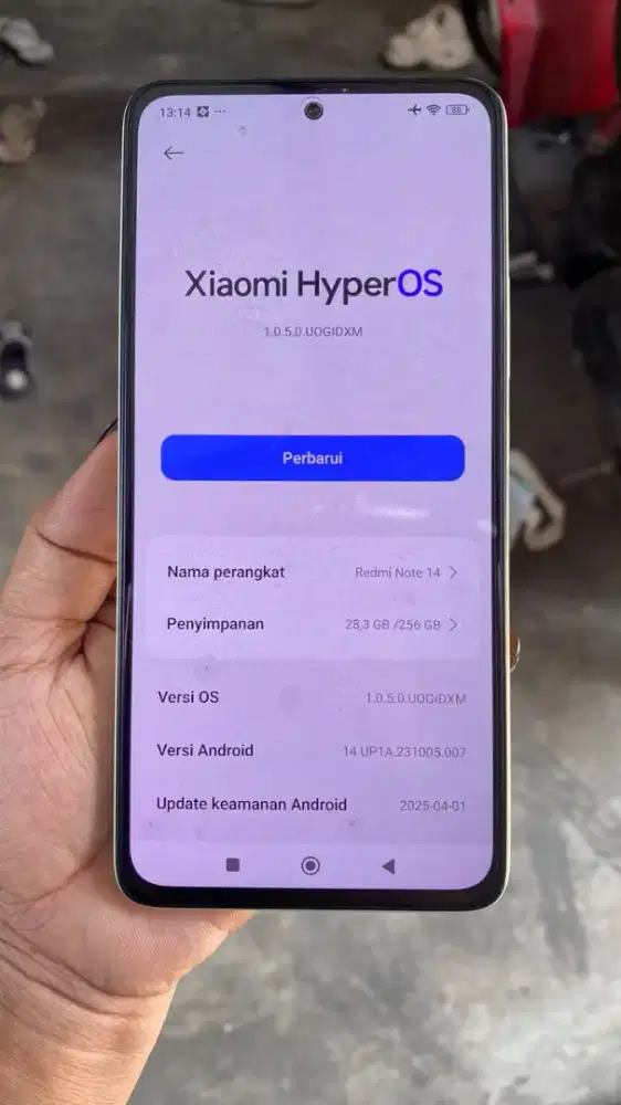 XIAOMI REDMI NOTE 14 4G 8+8/256 SANGAT MULUSS DAN MONTOK
