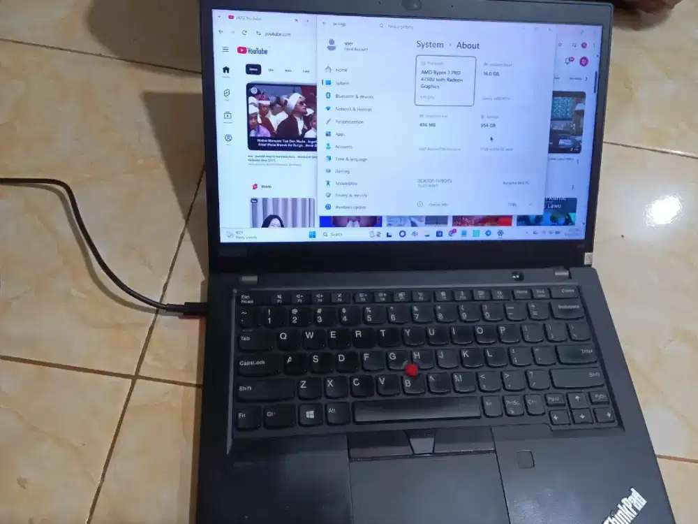 Laptop lenovo X13