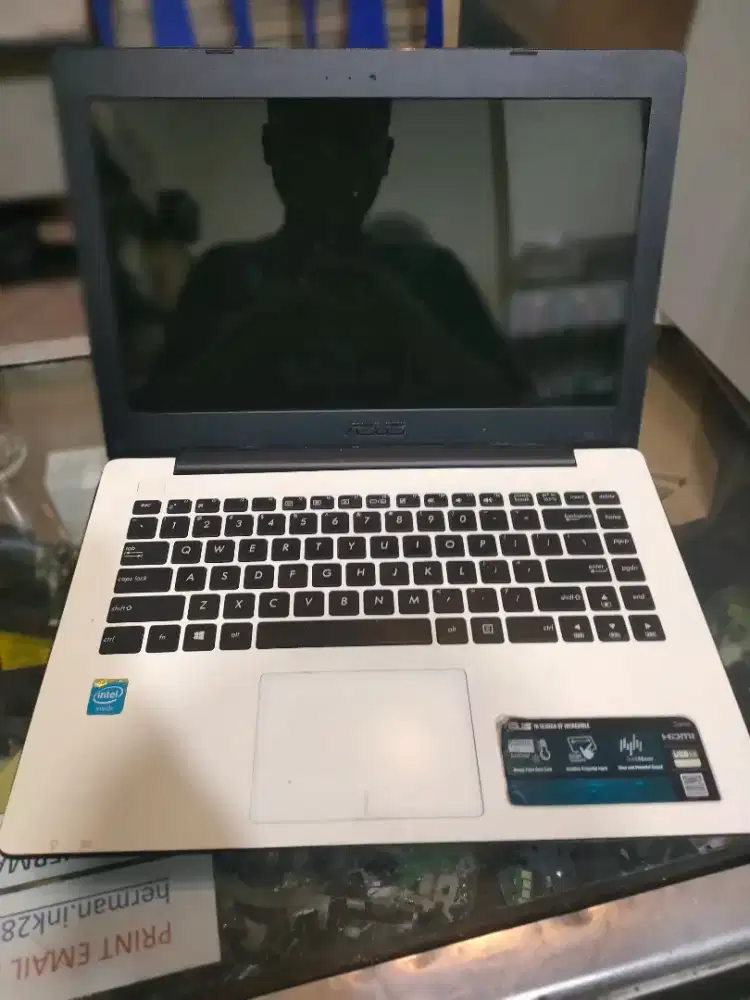 Jual laptop asus X453m celeron Ram 4Gb Hdd 500gb