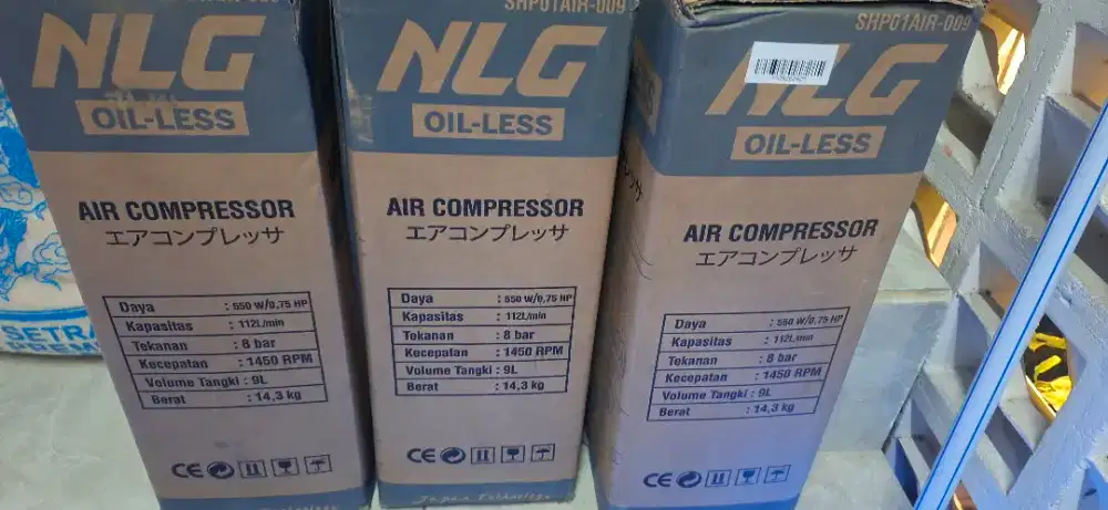 Dijual Mesin Kompressor NLG Tipe 0709